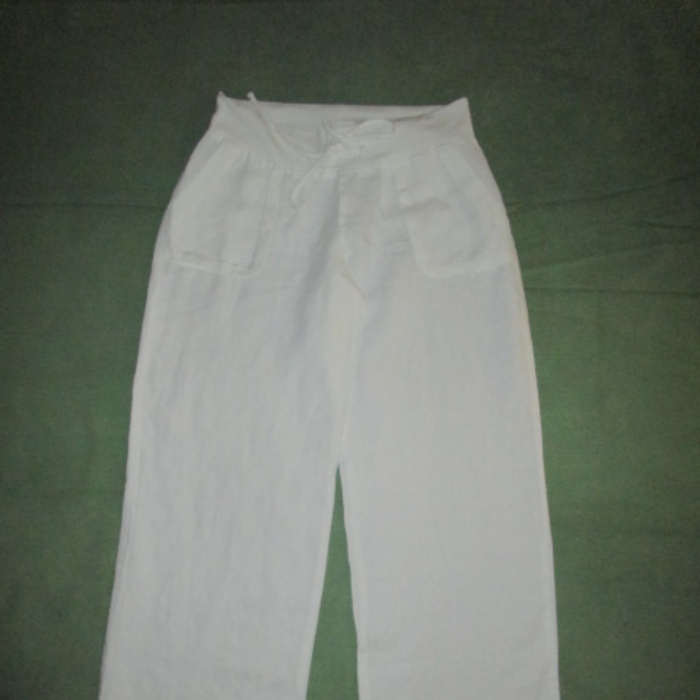 Hardtail White linen pants